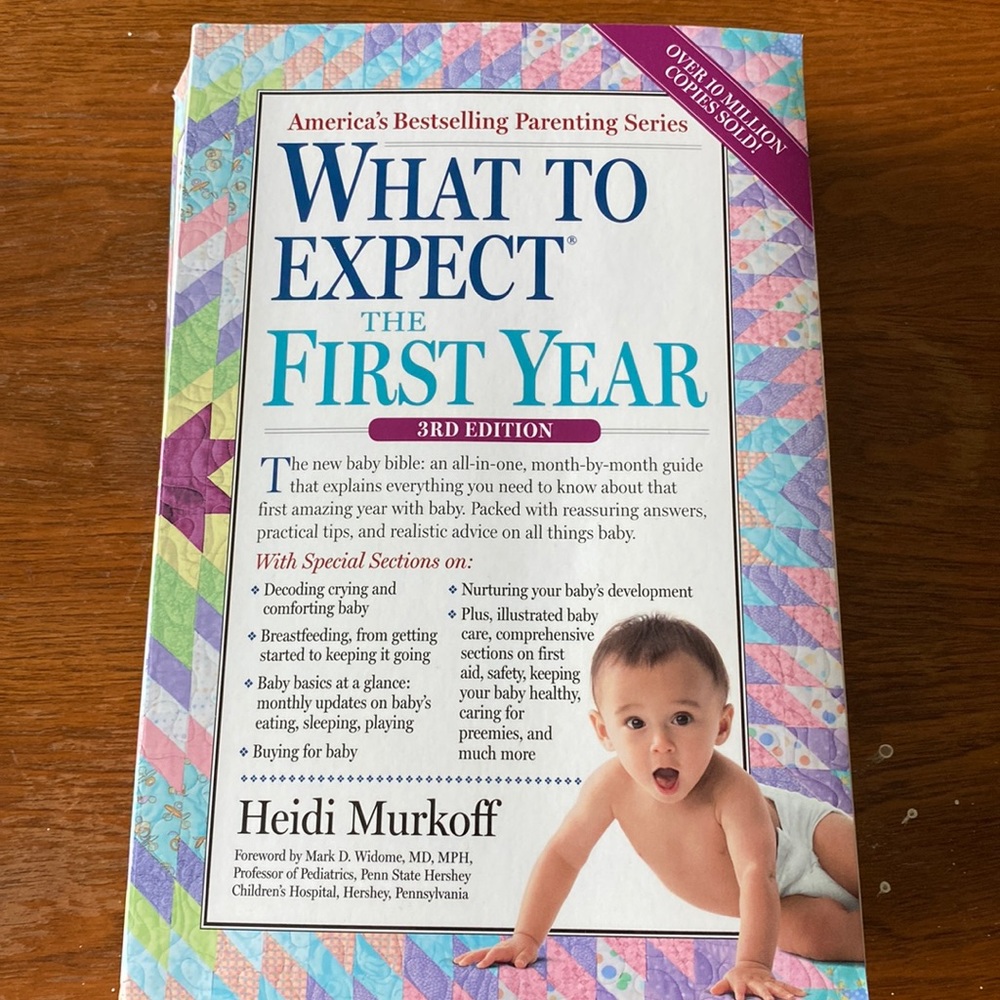 The first year baby book